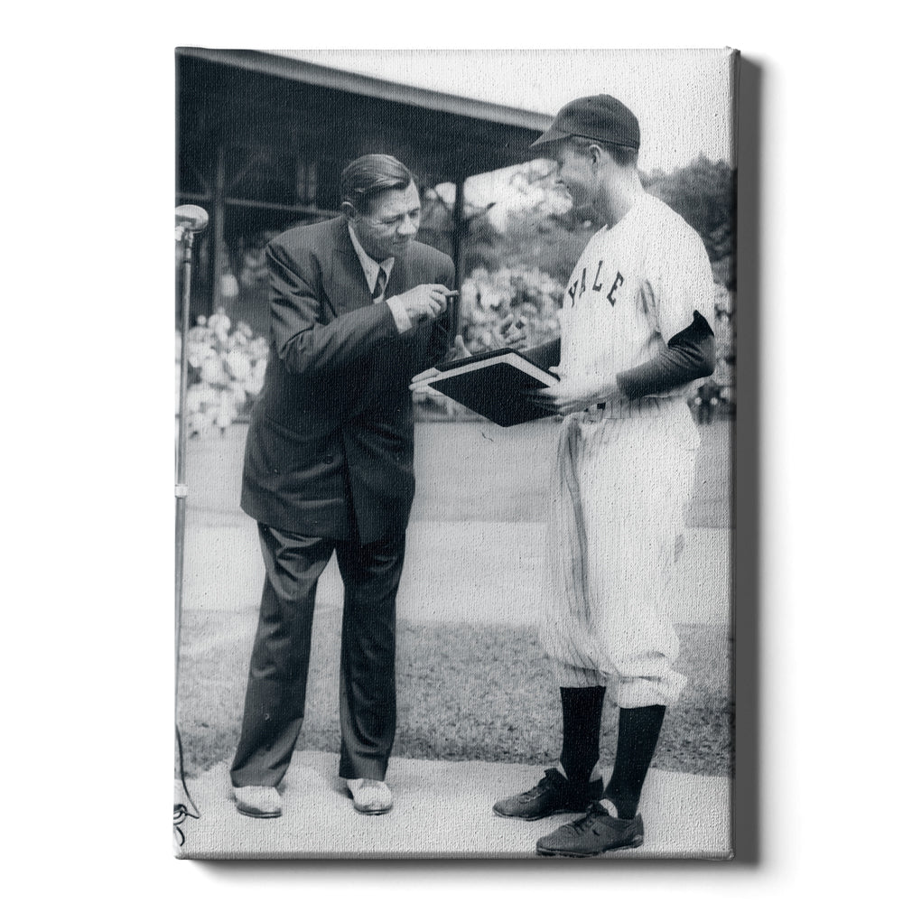 Yale Bulldogs - George WH & Babe-1948 - College Wall Art #Canvas