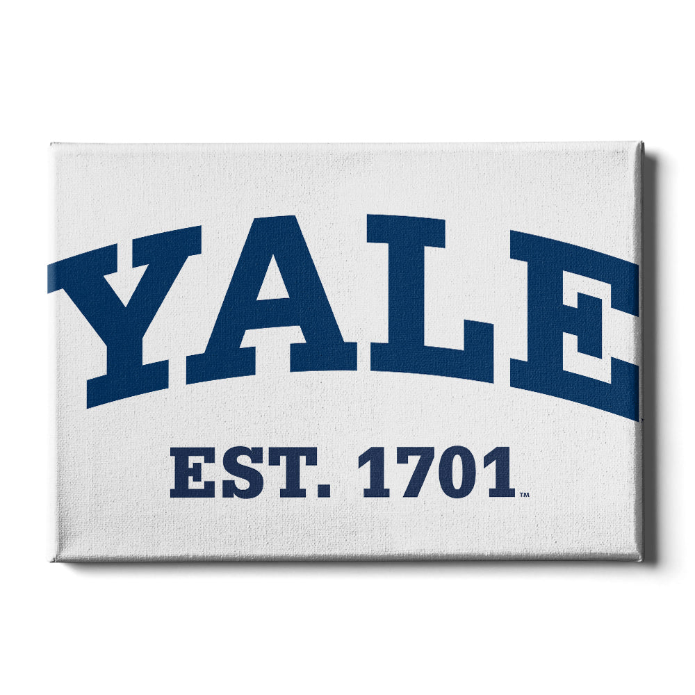 Yale Bulldogs - Yale established 1701 #Canvas