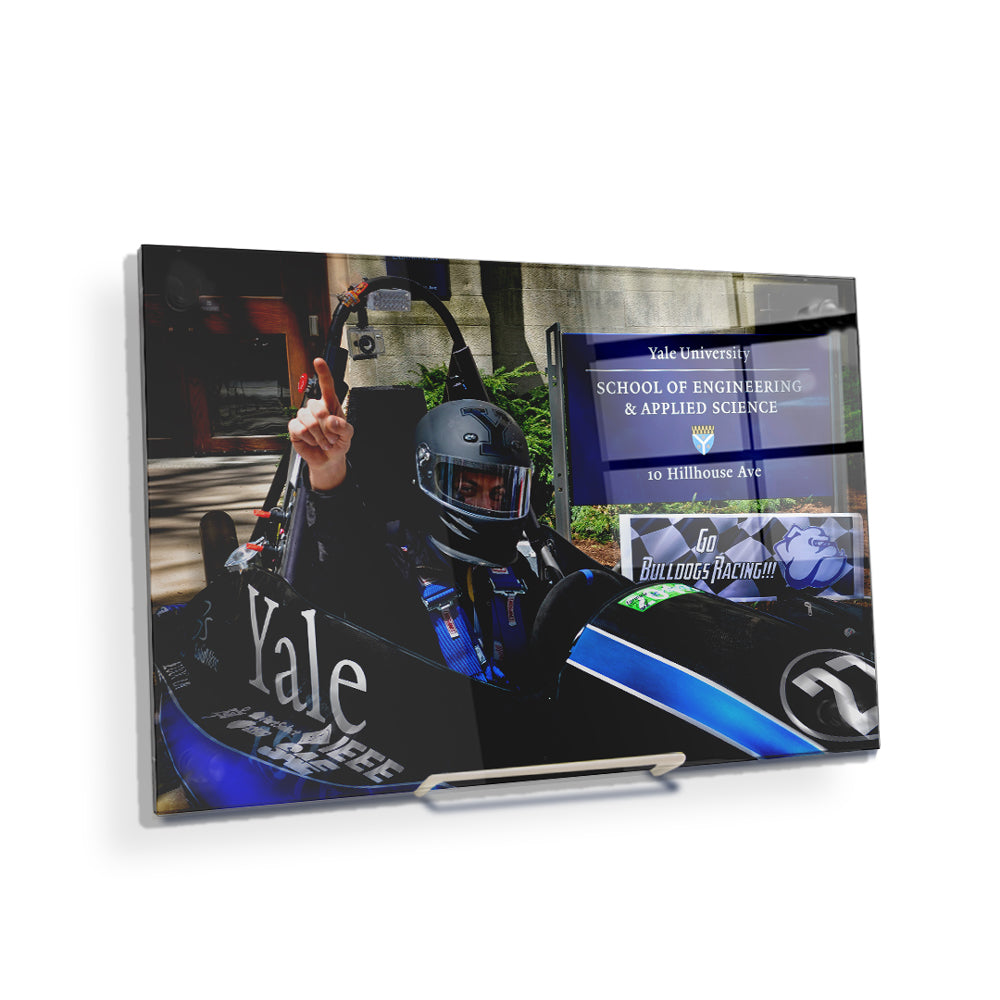 Yale Bulldogs - Bull Dog Racing #Canvas
