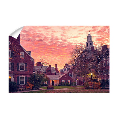 Yale Bulldogs - Campus Sunset #Wall Decal