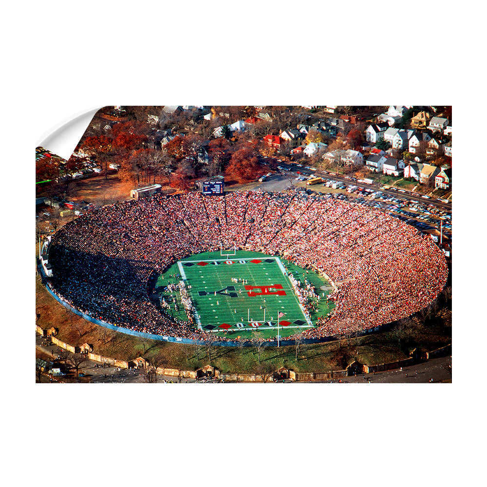 Yale Bulldogs - Yale Bowl - College Wall Art #Canvas