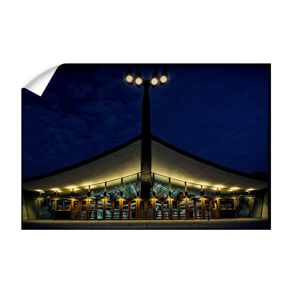 Yale Bulldogs - Whale Tail Night - College Wall Art #Canvas