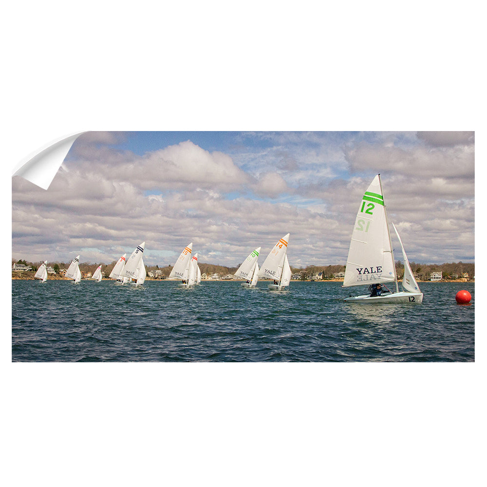 Yale Bulldogs - Yale Sailing - College Wall Art #Canvas