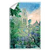 Yale Bulldogs - Harkness Tower Water Color - College Wall Art #Wall Decal