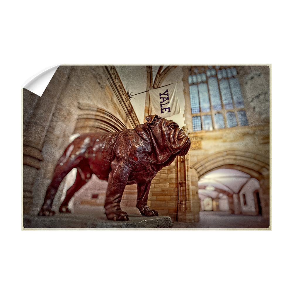 Yale Bulldogs - Yale's Hansome Dan - College Wall Art #Canvas