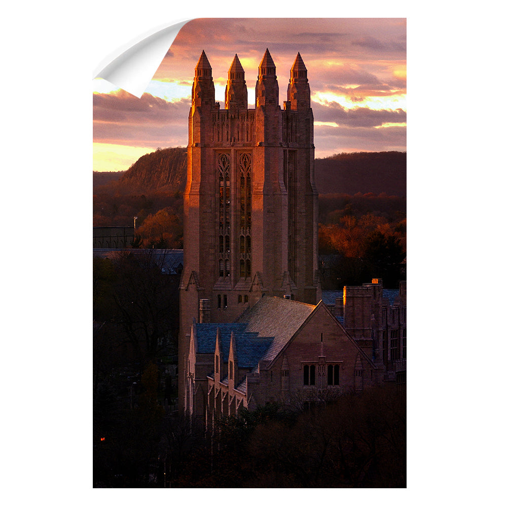 Yale Bulldogs - Sheffield Sterling Strathcona Hall -College Wall Art #Canvas