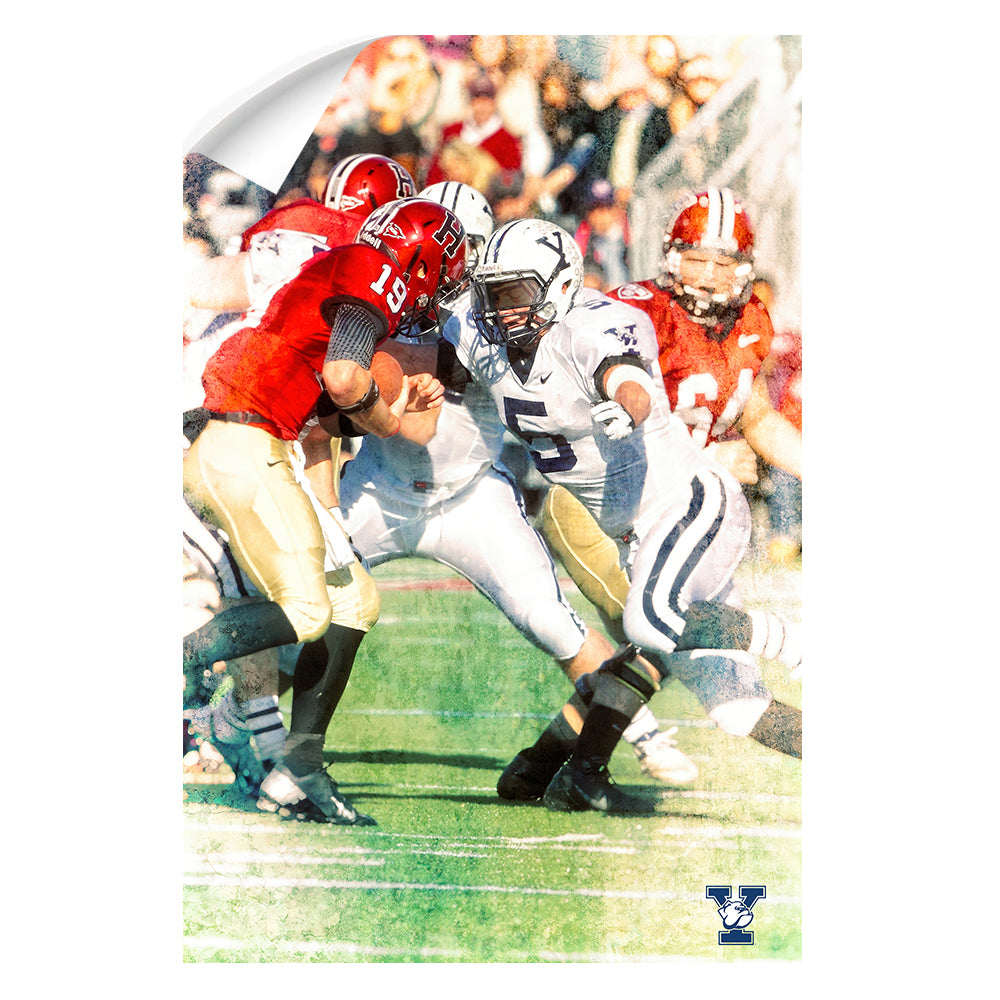 Yale Bulldogs - Yale Football - College Wall Art #Canvas