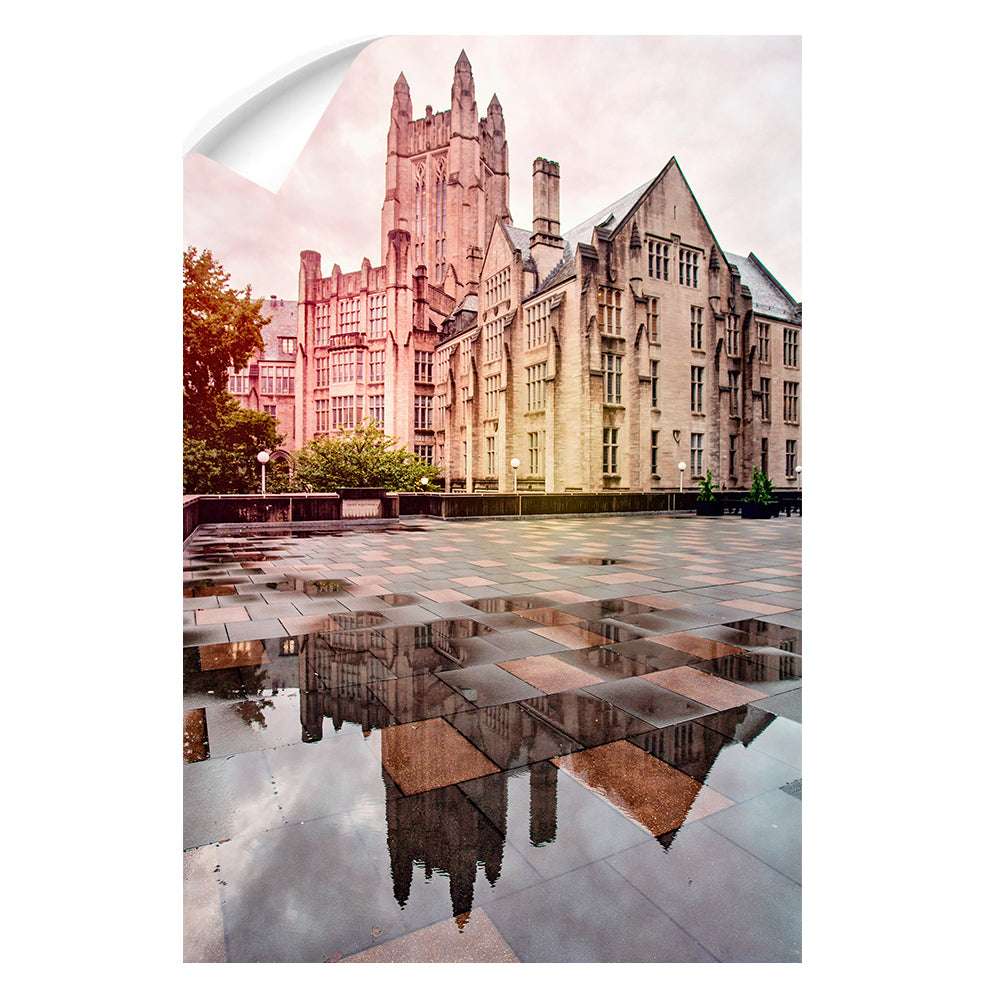 Yale Bulldogs - Stormy Sheffield-Sterling-Strathcona Hall #Canvas