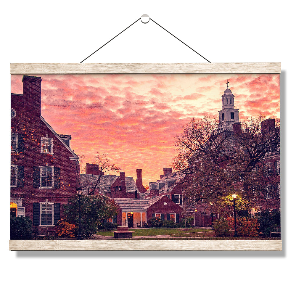 Yale Bulldogs - Campus Sunset #Canvas