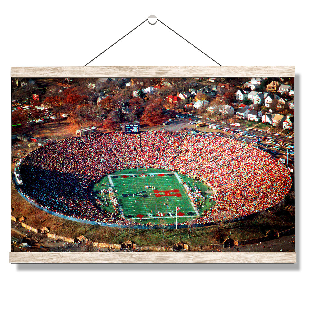 Yale Bulldogs - Yale Bowl - College Wall Art #Canvas