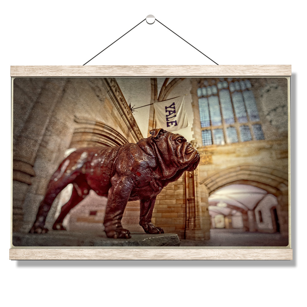 Yale Bulldogs - Yale's Hansome Dan - College Wall Art #Canvas