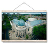 Yale Bulldogs - Woolsey Hall Aerial - College Wall Art #Hanging Canvas