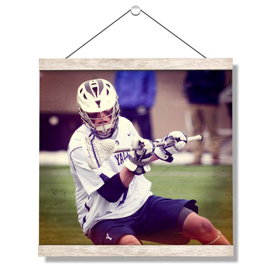 Yale Bulldogs - Lacrosse - College Wall Art #Hanging Canvas