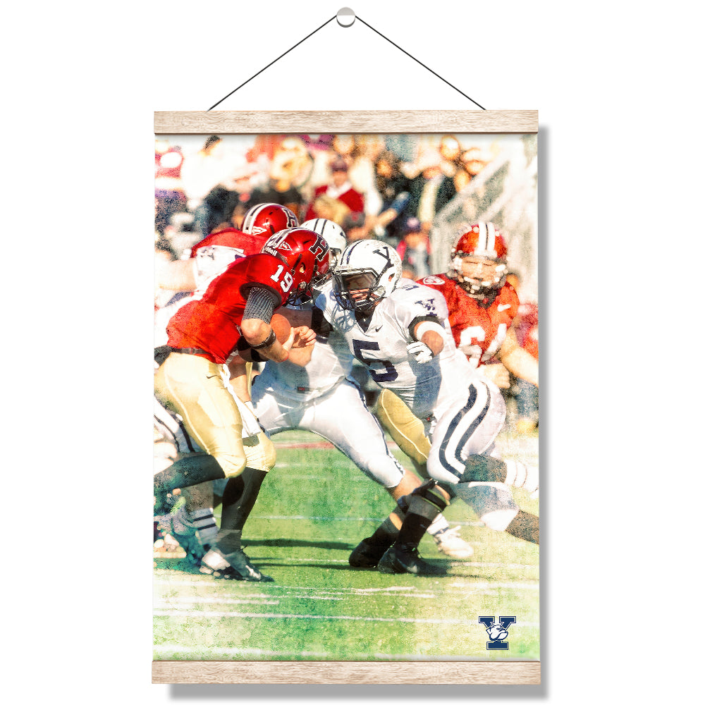Yale Bulldogs - Yale Football - College Wall Art #Canvas