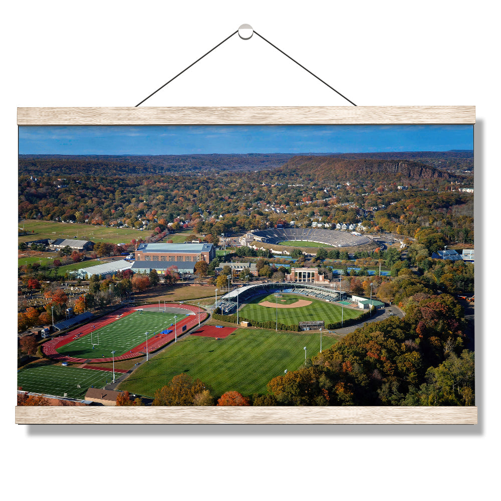 Yale Bulldogs - Aerial Yale Field, Yale Bowl #Canvas