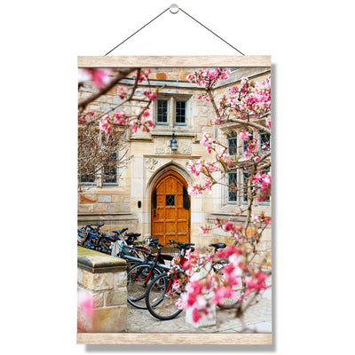 Yale Bulldogs - Saybrook College Spring Flowers #Hanging Canvas