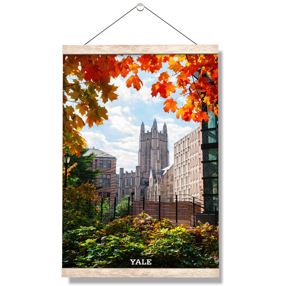 Yale Bulldogs - Sheffield-Sterling-Strathcona Hall Fall #Canvas