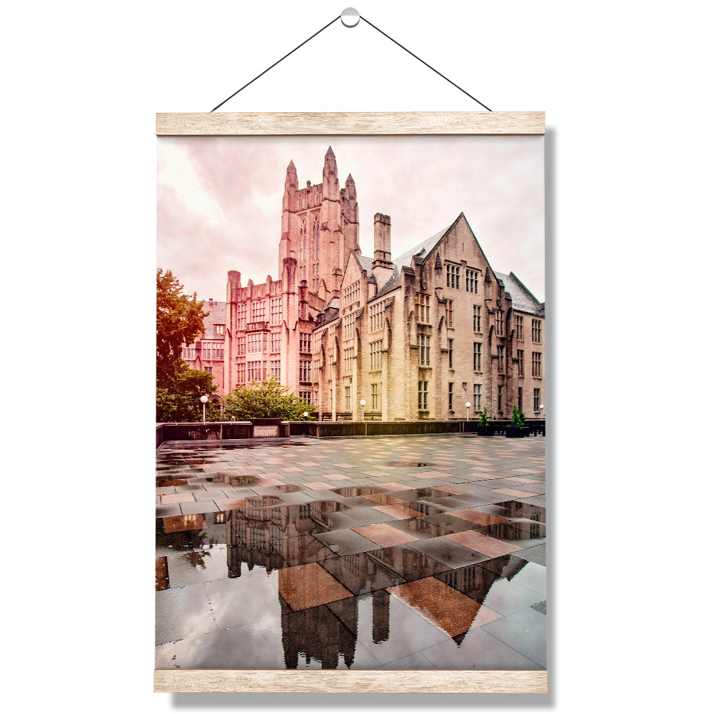 Yale Bulldogs - Stormy Sheffield-Sterling-Strathcona Hall #Canvas