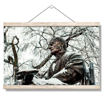 Yale Bulldogs - Woolsey in the Snow #Hanging Canvas