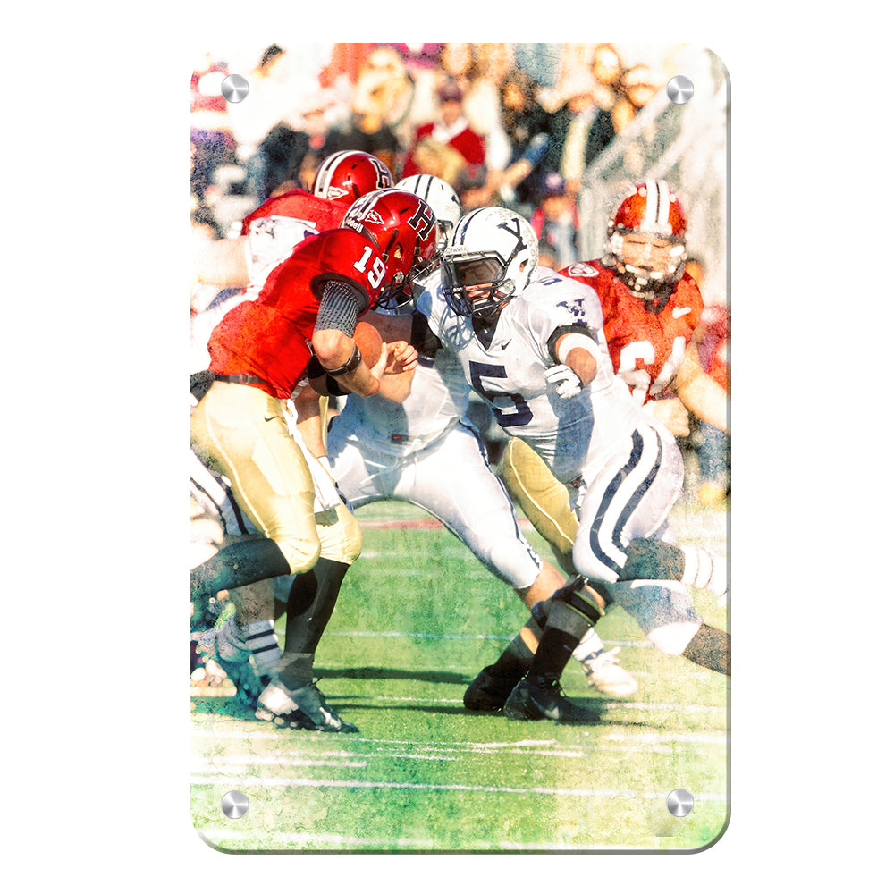 Yale Bulldogs - Yale Football - College Wall Art #Canvas