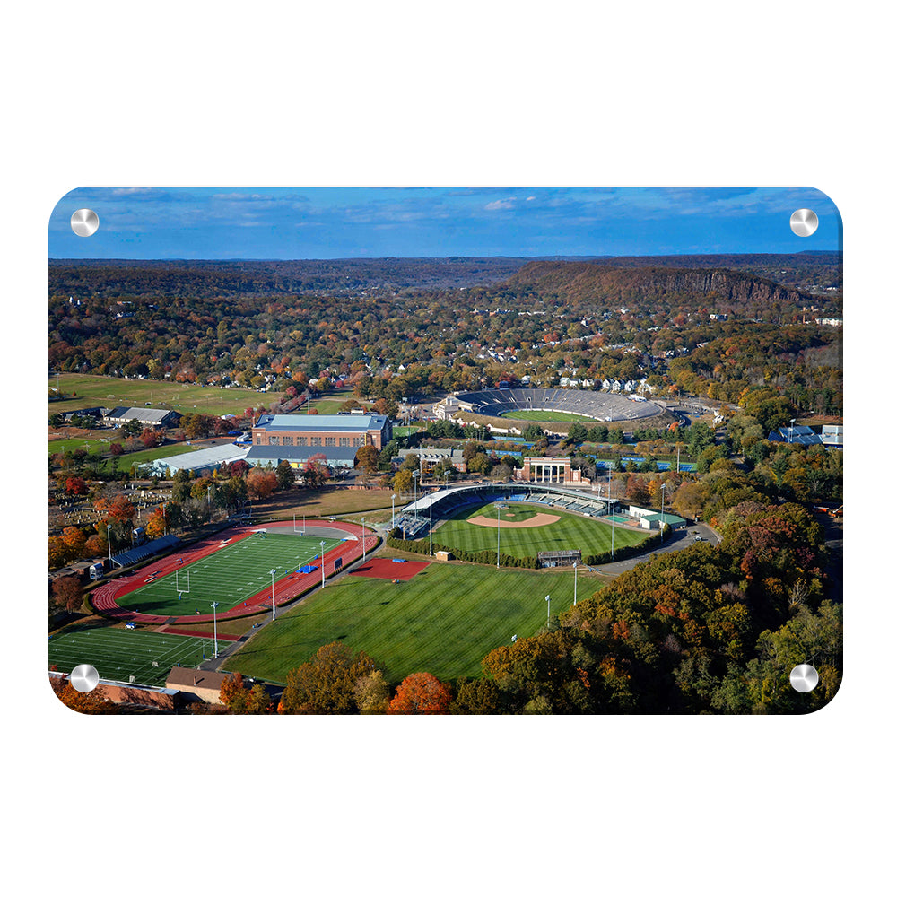 Yale Bulldogs - Aerial Yale Field, Yale Bowl #Canvas