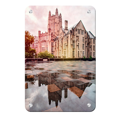 Yale Bulldogs - Stormy Sheffield-Sterling-Strathcona Hall #Metal