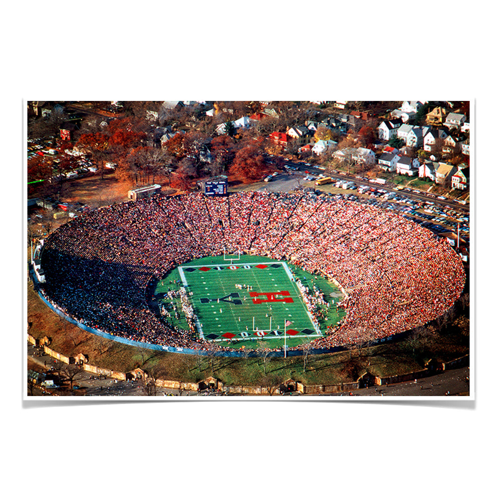 Yale Bulldogs - Yale Bowl - College Wall Art #Canvas