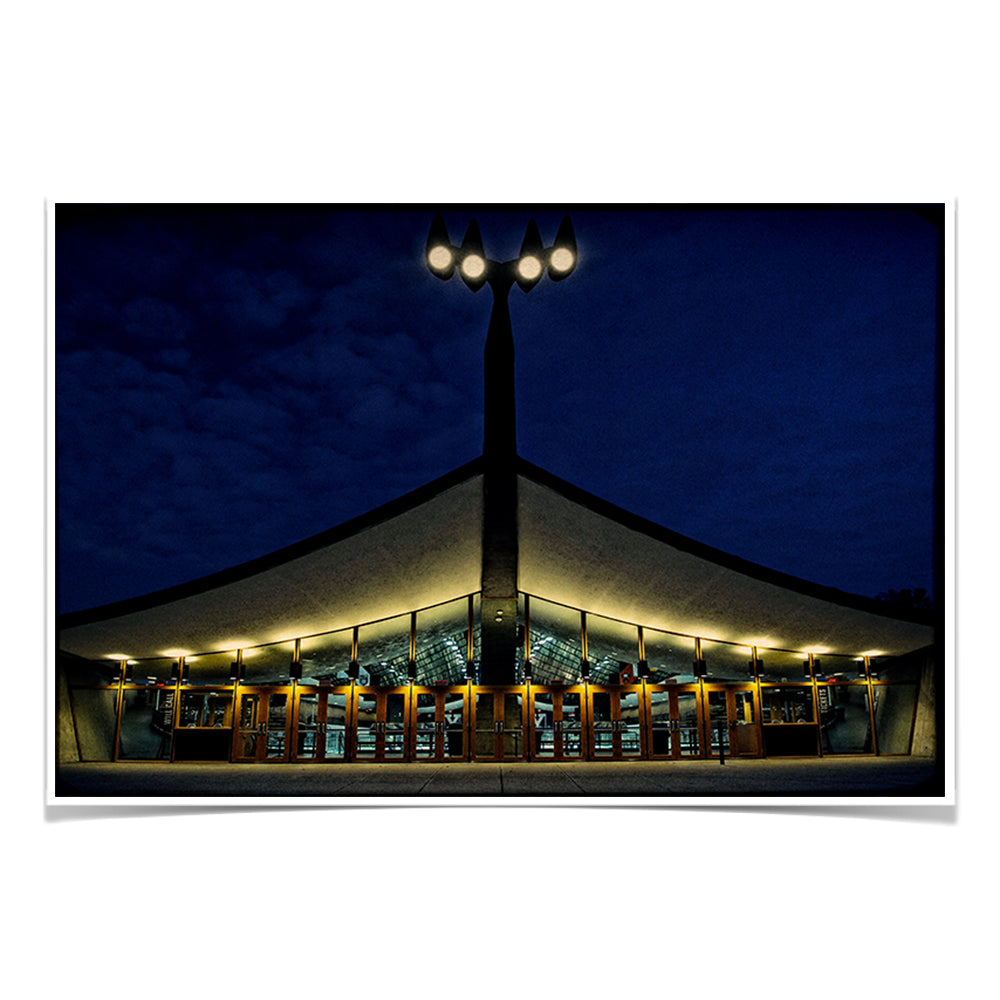 Yale Bulldogs - Whale Tail Night - College Wall Art #Canvas