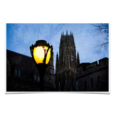 Yale Bulldogs - Dawn Harkness Tower - College Wall Art #Poster