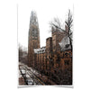 Yale Bulldogs - Harkness Winter -College Wall Art #Poster