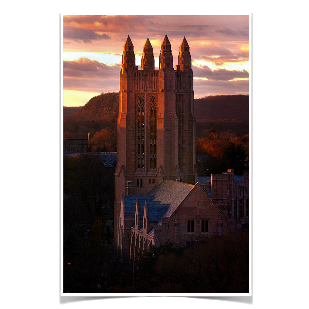 Yale Bulldogs - Sheffield Sterling Strathcona Hall -College Wall Art #Canvas