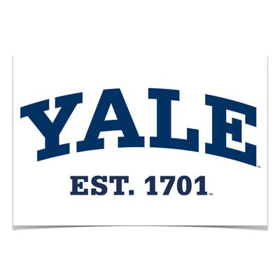 Yale Bulldogs - Yale established 1701 #Poster