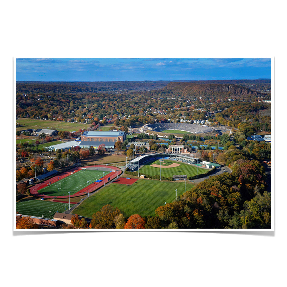 Yale Bulldogs - Aerial Yale Field, Yale Bowl #Canvas