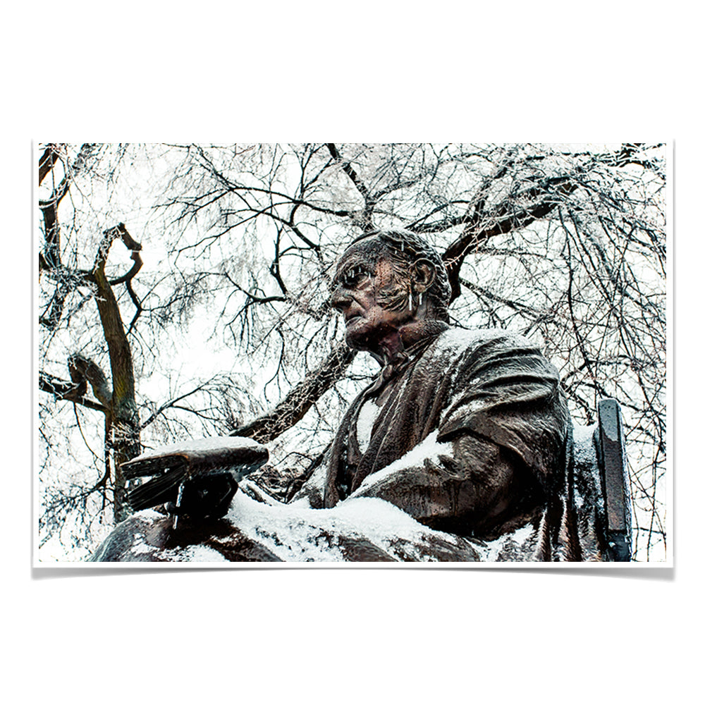 Yale Bulldogs - Woolsey in the Snow #Canvas