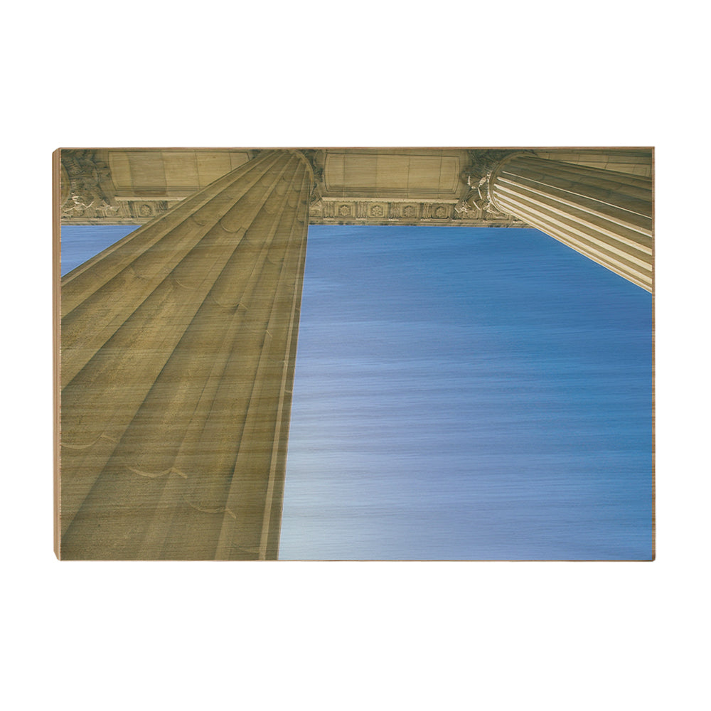 Yale Bulldogs - Colonnade at Schwarzman - College Wall Art #Canvas