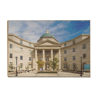 Yale Bulldogs - Sterling Hall of Medicine - College Wall Art #Wood