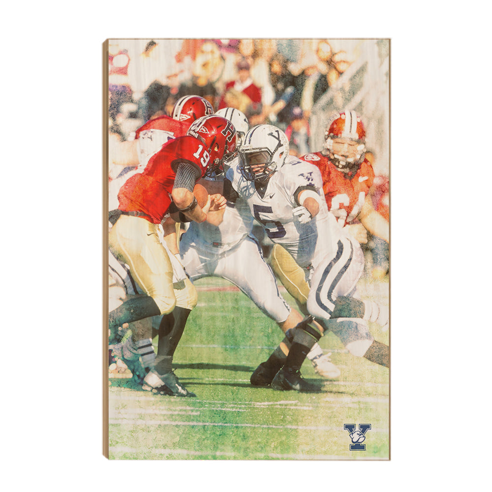 Yale Bulldogs - Yale Football - College Wall Art #Canvas