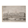 Yale Bulldogs - Vintage 1807 The Buildings of Yale College - College Wall Art #Wood