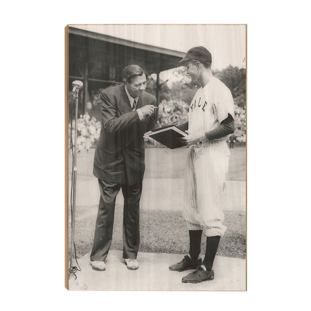 Yale Bulldogs - George WH & Babe-1948 - College Wall Art #Canvas