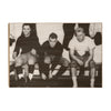 Yale Bulldogs - Vintage Gerald Ford and the boys suiting up - College Wall Art #Wood