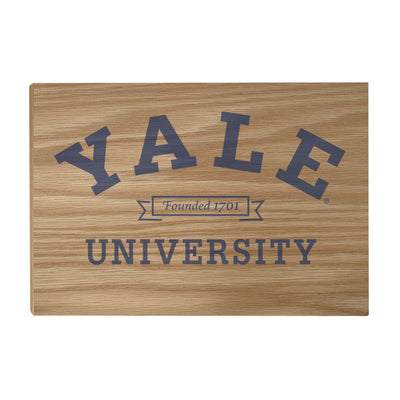 Yale Bulldogs - Yale University founded 1701 #Wood