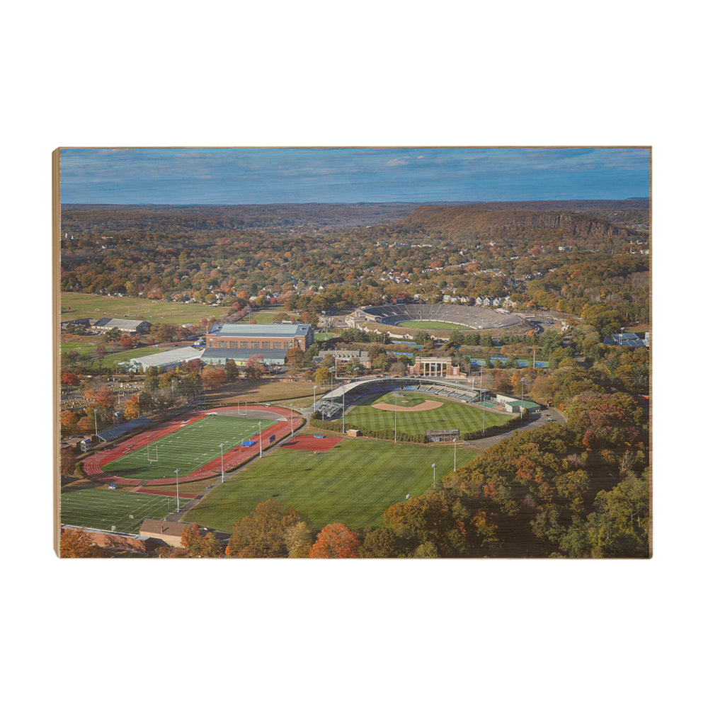 Yale Bulldogs - Aerial Yale Field, Yale Bowl #Canvas