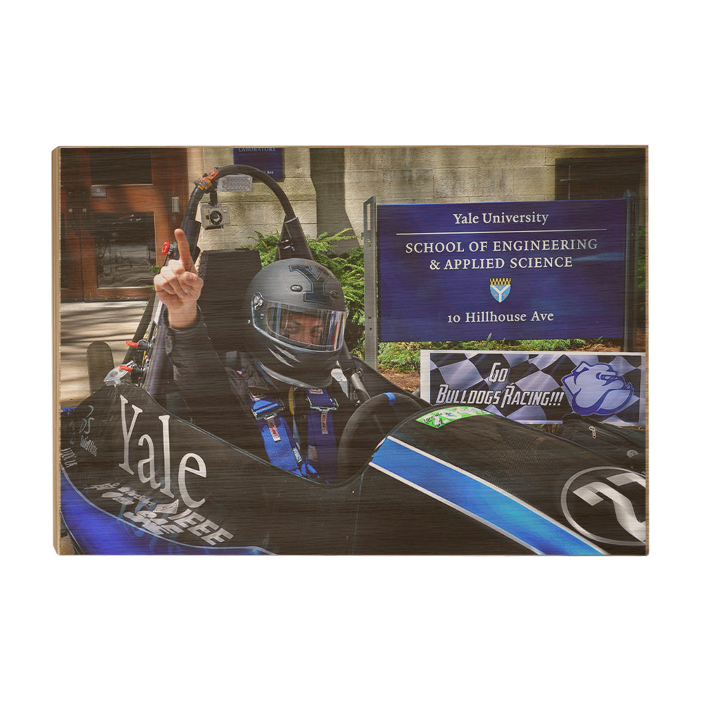 Yale Bulldogs - Bull Dog Racing #Canvas