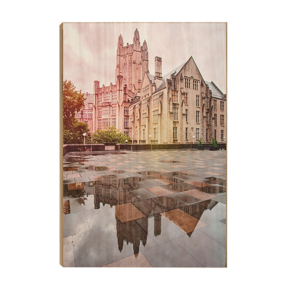 Yale Bulldogs - Stormy Sheffield-Sterling-Strathcona Hall #Canvas