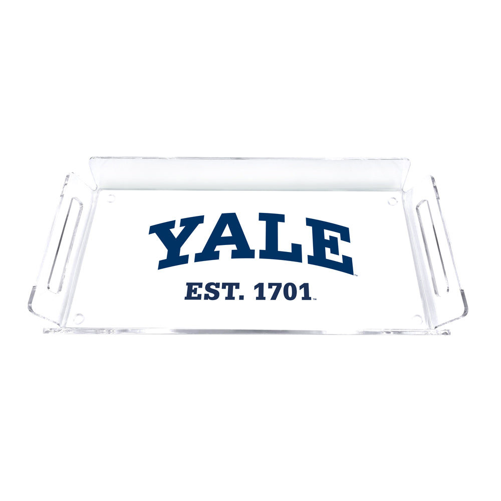 Yale Bulldogs - Yale Established 1701 Decorative Tray